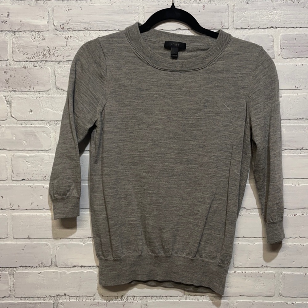 S J Crew Wool Sweater